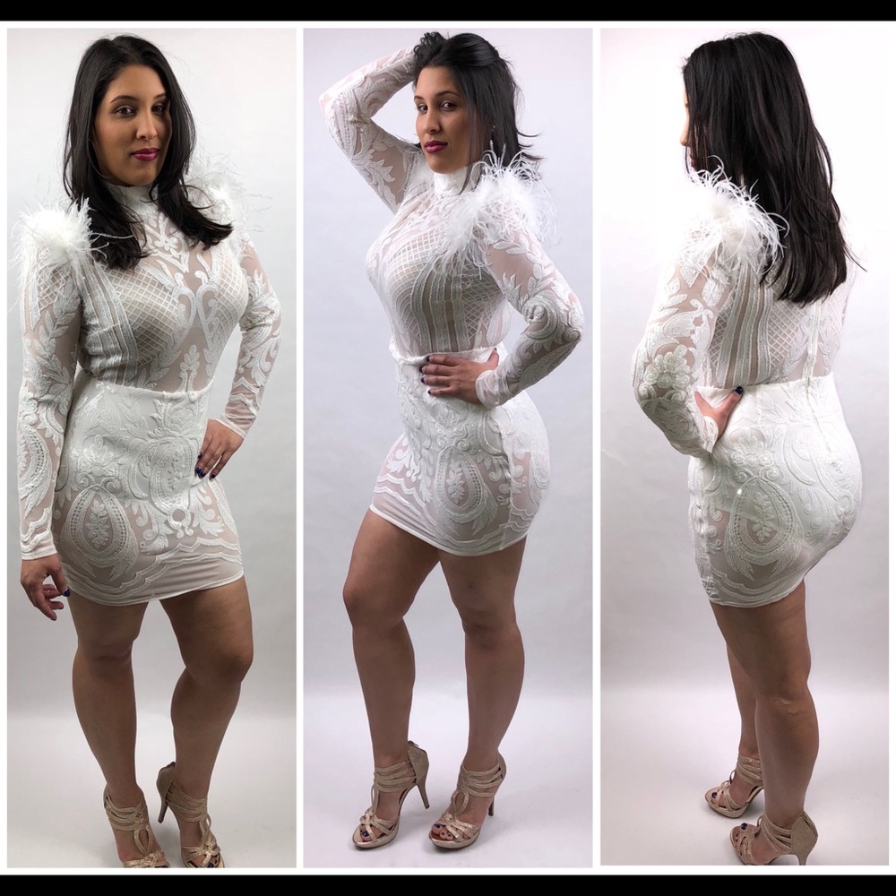 White dress