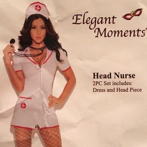 💥New💥 Nurse Costume & head piece