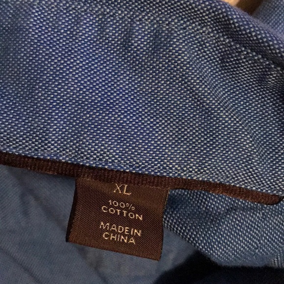 Tasso Elba Long Sleeve Dress Shirt - Picture 3 of 3