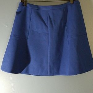 Short blue J.Crew skirt
