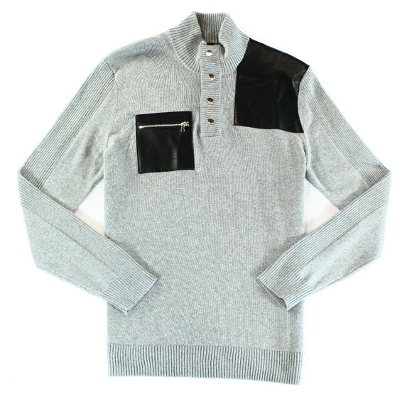INC International Concepts Men's Faux Leather Trim - Picture 4 of 4
