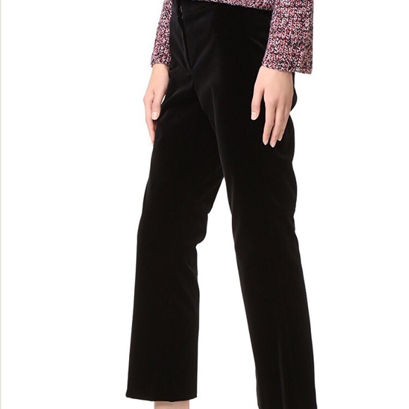 theory velvet pants