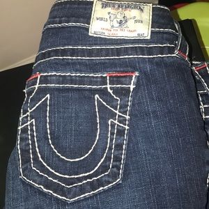 True religion brand jeans straight leg jeans