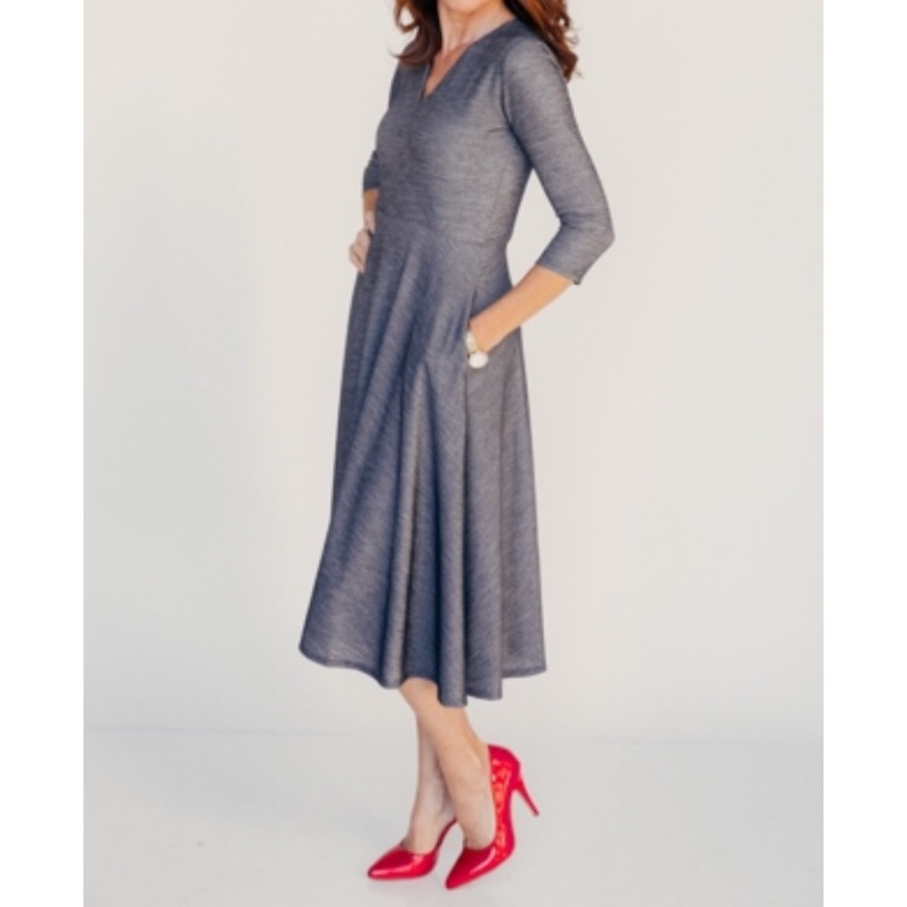 Agnes and Dora Soft denim Curie size L NWT