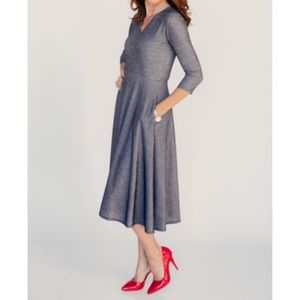 Agnes and Dora Soft denim Curie size L NWT