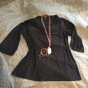 Dana Buchman Jersey Blouse