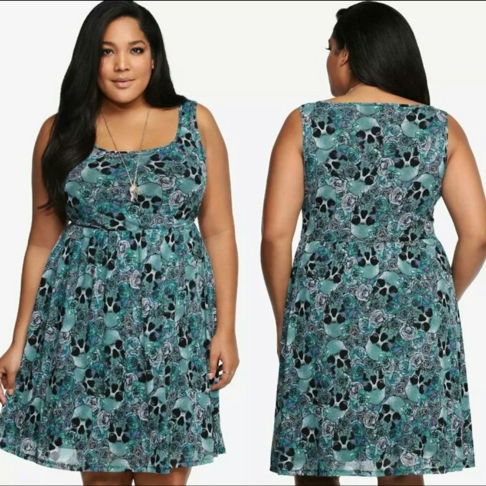 Torrid Sugar Skull Sun Dress