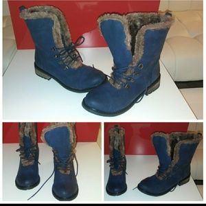 Blue Cofette Boot