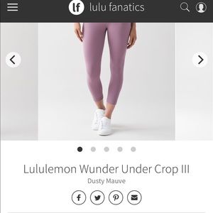 Lululemon Wunder Under crop 3