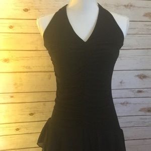 🌸 Black vintage style costume dress
