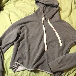 Cropped hoodie