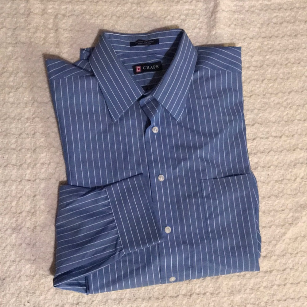 CHAPS Striped Long Sleeve Shirt
