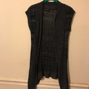 Knitted Short Sleeve Cardigan