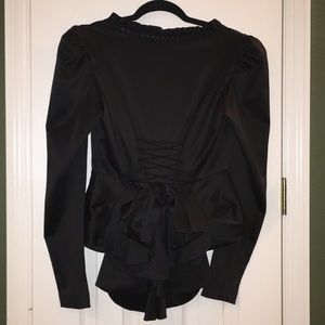 Betsey Johnson Black Jacket