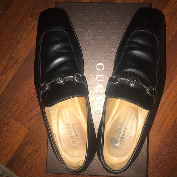 Men’s Black Gucci Loafers