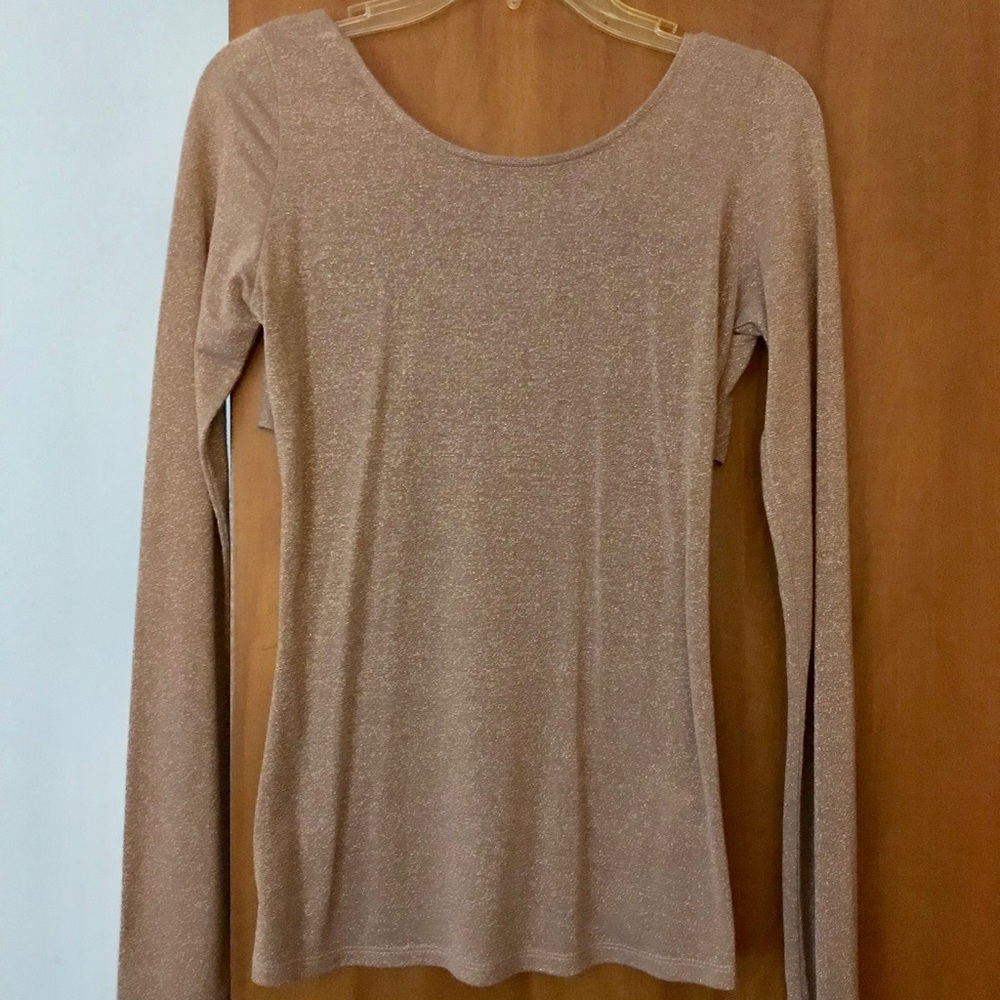 Gold Accent top from Akira