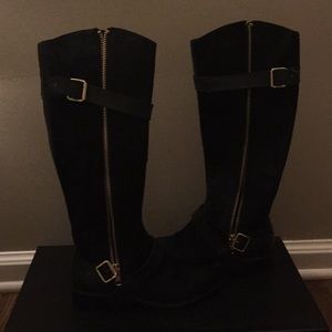 Rachel Zoe tall black boots