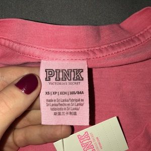 PINK cropped t-shirt