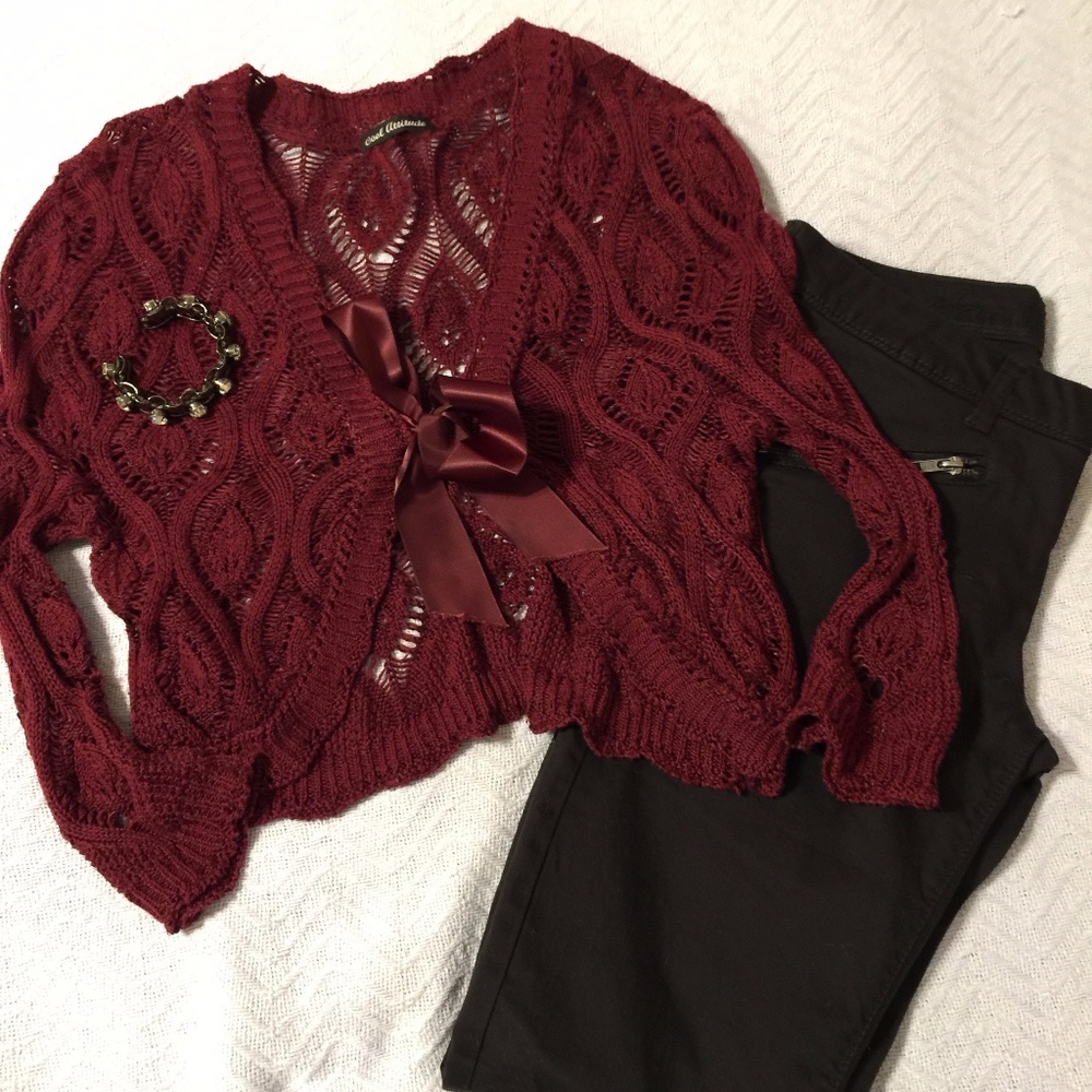 Burgundy Sweater