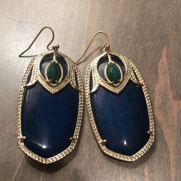 Kendra Scott Jewelry - Kendra Scott Blue & Green Earrings
