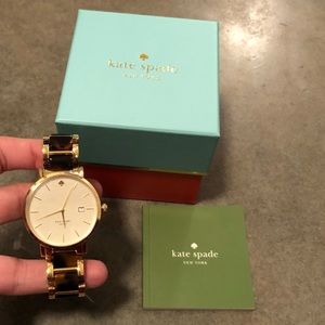 Kate Spade Tortoise shell and Gold Watch NWT**