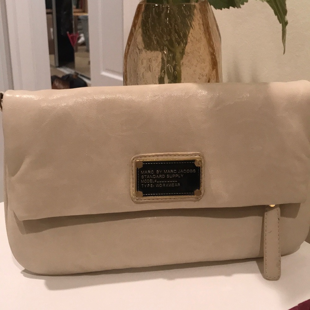 Marc Jacobs Cream Clutch