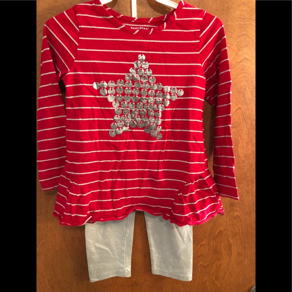Healthtex Silver Jingle Bell Star