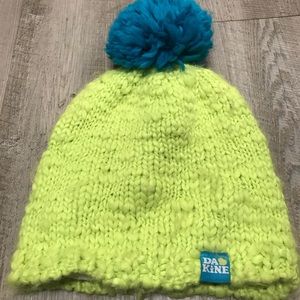 Dakine Green and Blue Beanie