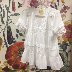 BEAUTIFUL short sleeve top from Anthropologie