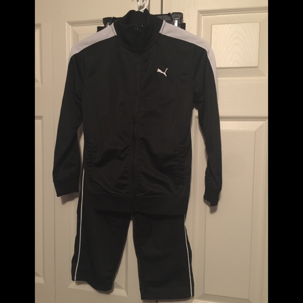 Puma warm up jacket/pants outfit size Small/8