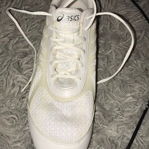 ASICS cheerleading shoes, never worn size 8.5