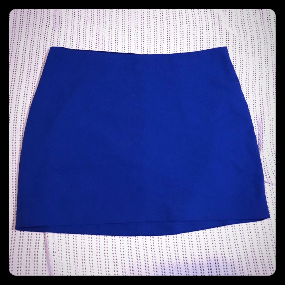 Express fitted mini skirt