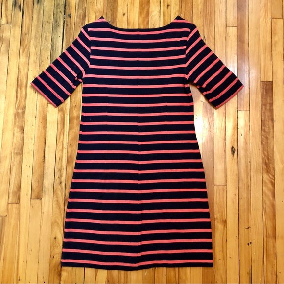 Gap Navy / Pink Striped Dress - Picture 4 of 7