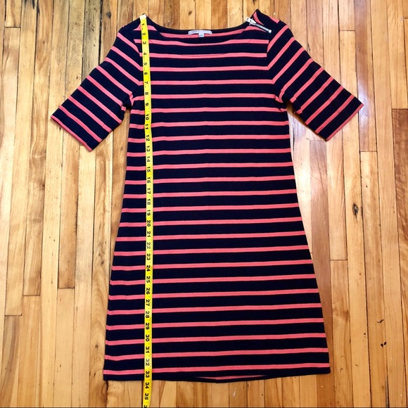 Gap Navy / Pink Striped Dress - Picture 6 of 7