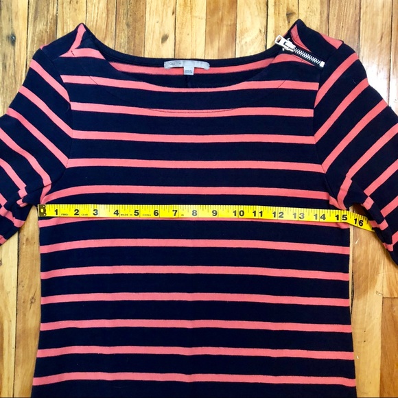 Gap Navy / Pink Striped Dress - Picture 7 of 7