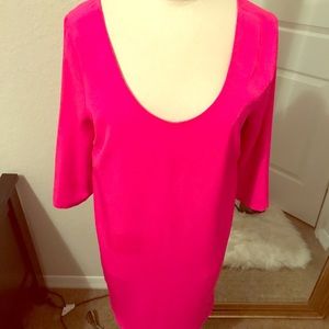 Lush pink dress