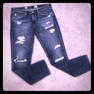 AG ADRIANO GOLDSCHMIED  Stilt Cigarette Leg