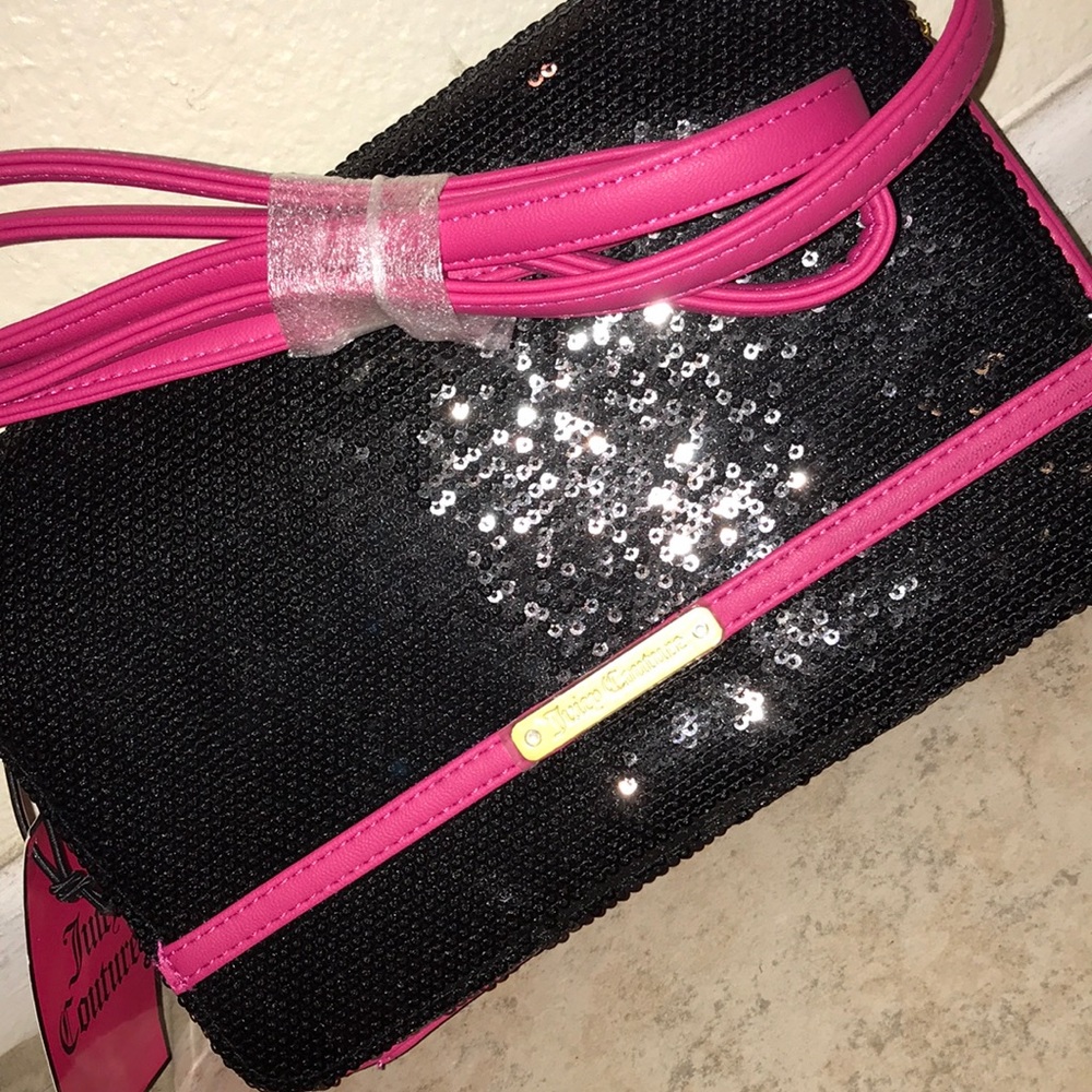 Brand new black and pink Juicy Couture bag