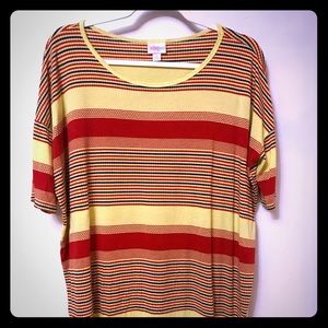 LulaRoe Small Irma (ribbed)