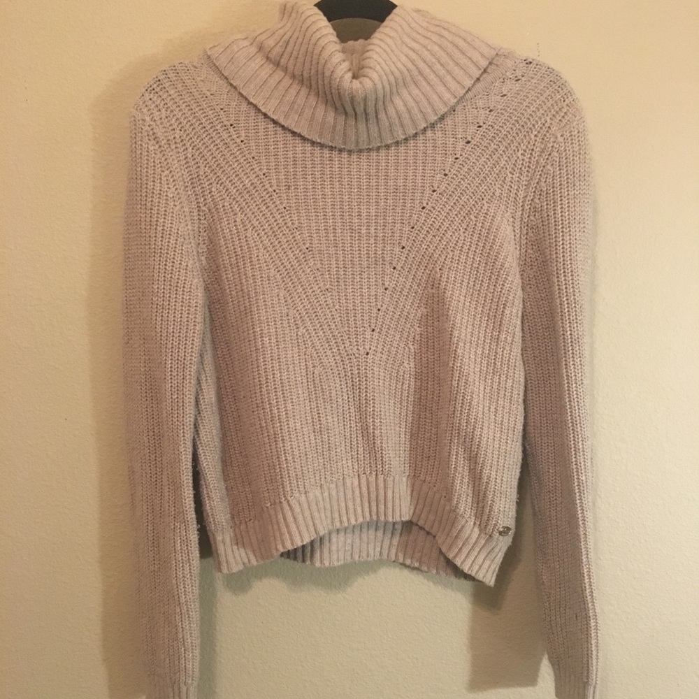 High neck sweater