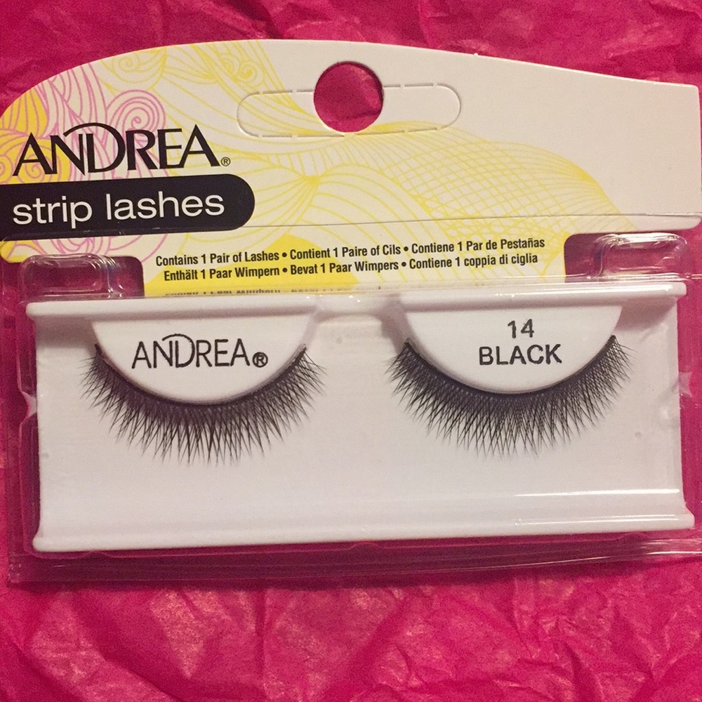 Andrea Strip Lashes #14 (Black)