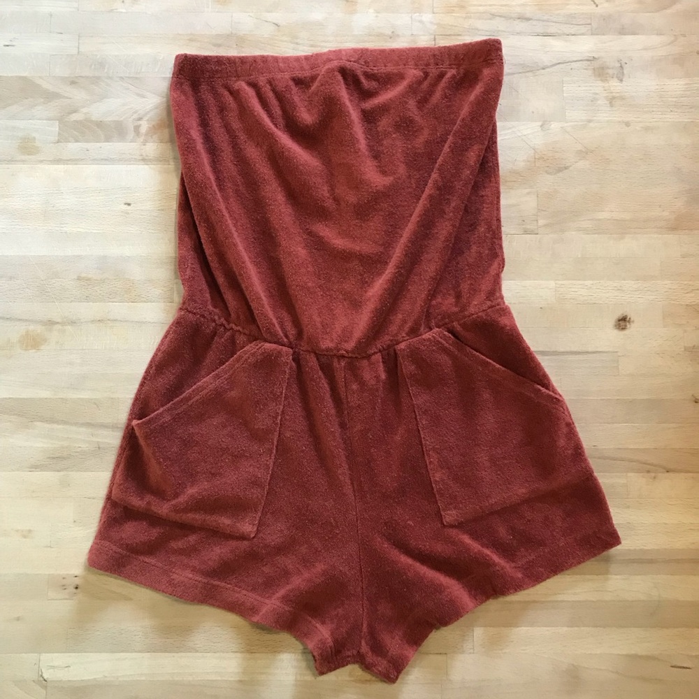 American Apparel Terry Cloth Romper