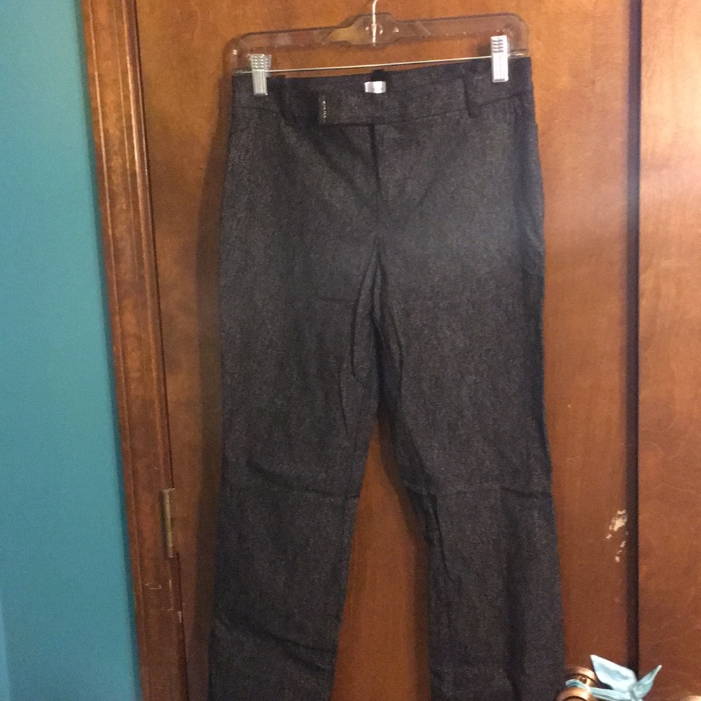 Calvin Klein black and silver dress pants