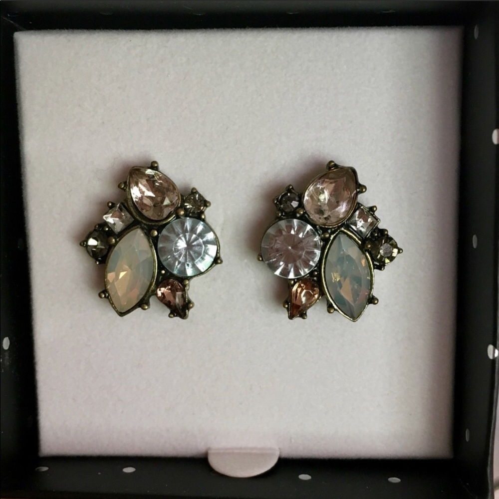 {Baublebar} Cluster Gem Earrings