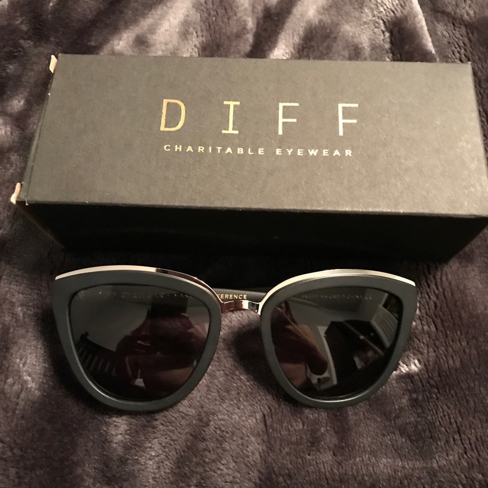 Never Worn DIFF Sunglasses (Polarized)