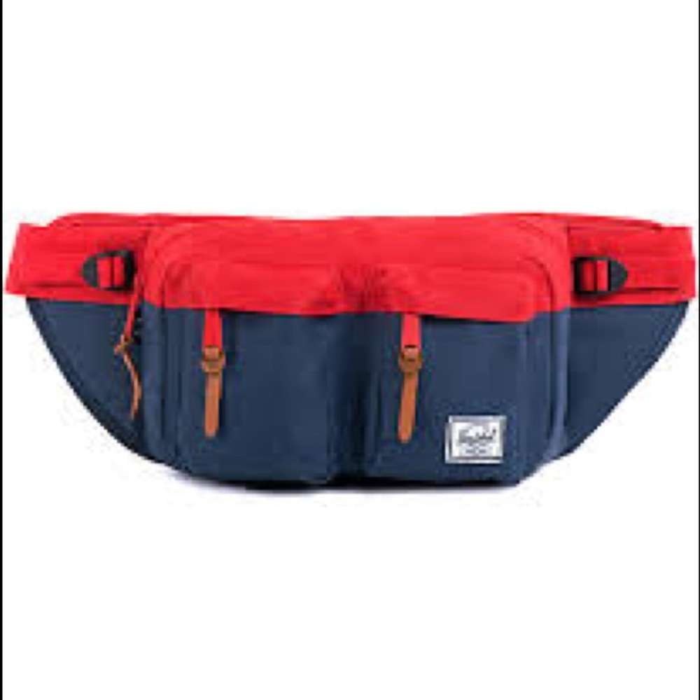 Herschel Fanny Pack - blue/red