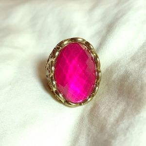 Cherry Ruby Vintage Ring Very Old Antiquish Pretty