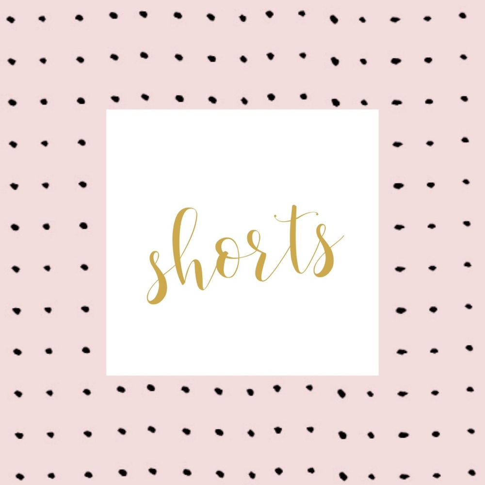 ~shorts section~