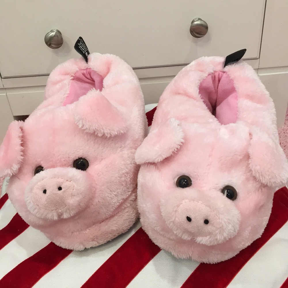 pig slippers