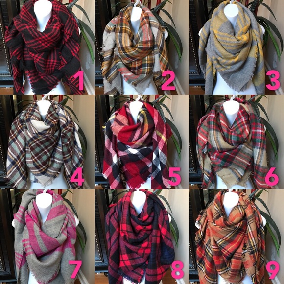 New  Oversized Blanket Scarf - Picture 3 of 4
